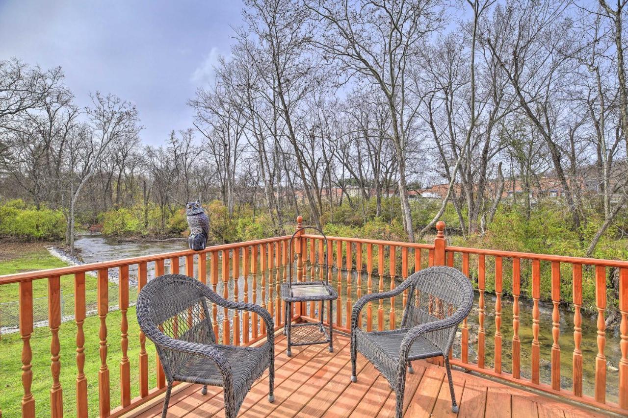 Villa Bristol Retreat With Creek Access 2 Mi To Dtwn Exterior foto